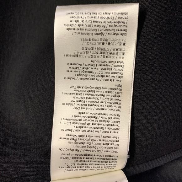 FENDI Size 42 Black Viscose Zip Up Jacket - Picture 9 of 9